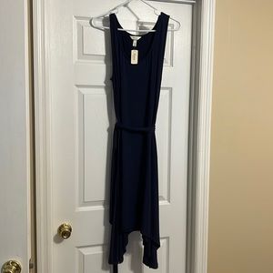 Soma dress with scarf hem